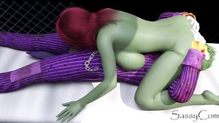 Joker Conjugal Visit from Poison Ivy at Maximum Security Prison - Area 51