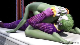 Joker Conjugal Visit from Poison Ivy at Maximum Security Prison - Area 51