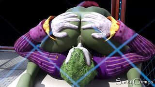 Joker Conjugal Visit from Poison Ivy at Maximum Security Prison - Area 51