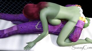 Joker Conjugal Visit from Poison Ivy at Maximum Security Prison - Area 51