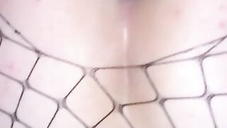 BBC fucks PAWG in fishnet