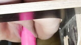 Tink88 sex chair masterbating and squirting hard