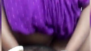 Desi indian wife showing big ass