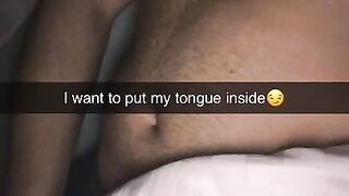 Tinder Date wants to fuck Gym Guy on Snapchat