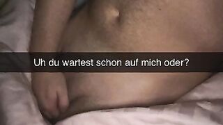 Tinder Date wants to fuck trained Guy on Snapchat German