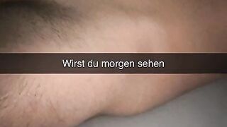 Tinder Date wants to fuck trained Guy on Snapchat German