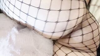 Humping stuffie pillow until my pussy gets really wet