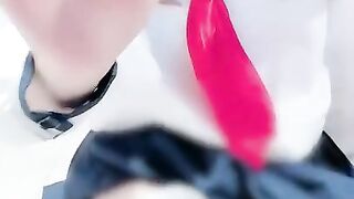 Japanese Crossdresser masturbate in their erotic underwear♡♡【sissy ladyboy 男の娘 女装男子】