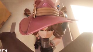 Overwatch ashe blowjob of infinite time