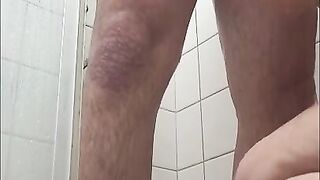 sucking and blowing step brother in shower