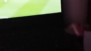 Submissive Real Girlfriend, used while Watching Real Madrid Vs Man City Game. PAWG Amateur Slave