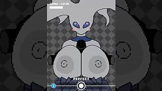 BIG BUTT work for a BIG WHITE HOLLOW KNIGHT LADY in BEATBANGER