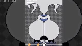 BIG BUTT work for a BIG WHITE HOLLOW KNIGHT LADY in BEATBANGER