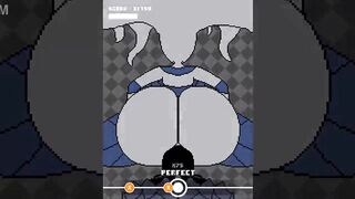 BIG BUTT work for a BIG WHITE HOLLOW KNIGHT LADY in BEATBANGER