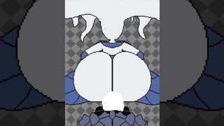 BIG BUTT work for a BIG WHITE HOLLOW KNIGHT LADY in BEATBANGER