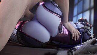 Overwatch Widowmaker big ass fuck - (Fpsblyck)