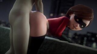 Helen Parr huge ass doggystyle anal sex - Incredibles (FpsBlyck)