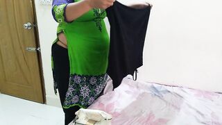 Saudi Big Ass Hot stepmom while ironing clothes, stepson come & fucks her Roughly - Arab MILF Hardcor Fuck & Cum Inside Pussy