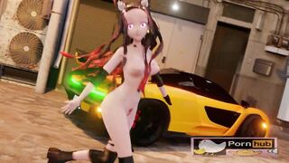 mmd r18 Catch the wave Nezuko sex dance mom 3d hentai