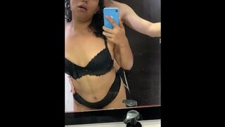 My stepcousin seduces me in the bathroom & I fuck her doggy style.