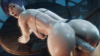 3D Compilation: Overwatch Dva Anal Tracer Doggystyle Widowmaker Deepthroat Uncensored Hentai