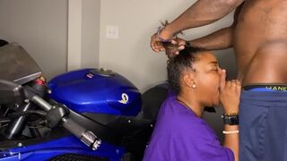 Ebony blowjob big ass