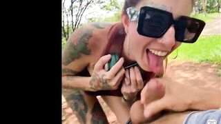 THE HOT GIRL WENT TO RUN IN THE PARK GOT THIRST AND ASKED TO DRINK FUCK AND GIVE THE PUSSY - RAUL KOBRA AND ZARA SNAKE