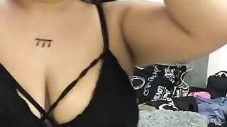 Latina with big tits is very hot