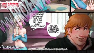 Unfrozen Elsa and Kristof fucks try to get pregnat elsa Hentai pt2