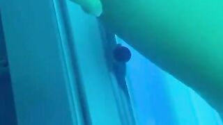 Sneaking inside Solarium to surprise teen with my dick pt.1