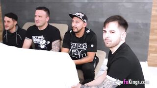 AMAZING GANGBANG for Roma Amor and several dicks!