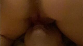 Wife FUCKING my FACE-Soaking wet PINK PUSSY????