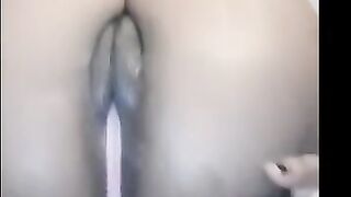 Sexy Creamy Pantie Fuck(Dildo masturbation)**Fan Video**