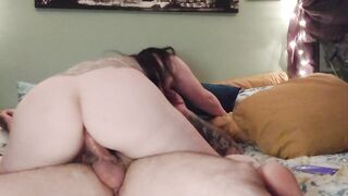 fucking you so hard you creampie me