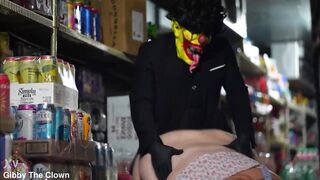 Horny BBW Gets Fucked At The Local 7- Eleven