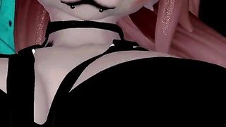 Sensual furry dance in Undies (Vtuber Puppy Girl)