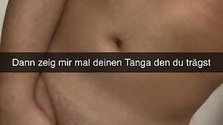 Turkish Teen cheats on me during Camping Snapchat German