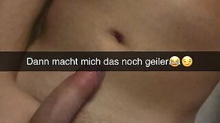 Turkish Teen cheats on me during Camping Snapchat German