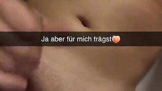 Turkish Teen cheats on me during Camping Snapchat German