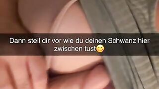 Turkish Teen cheats on me during Camping Snapchat German