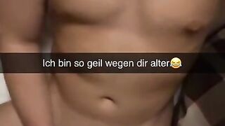 Turkish Teen cheats on me during Camping Snapchat German