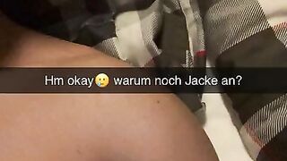 Turkish Teen cheats on me during Camping Snapchat German