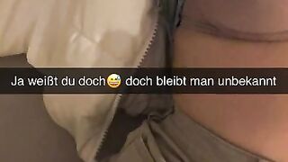 Turkish Teen cheats on me during Camping Snapchat German