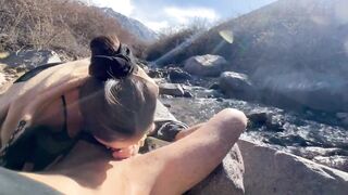 Big Ass Latina Loses Her Virginity Through The Ass With A Stranger In The Middle Of The Mountain