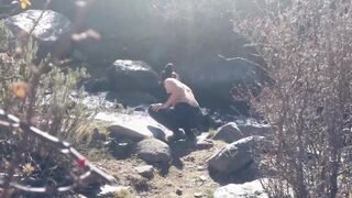 Big Ass Latina Loses Her Virginity Through The Ass With A Stranger In The Middle Of The Mountain