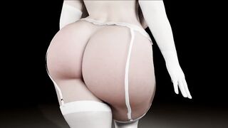 BBW (Ada Wong, Huge Fat ASS, 3D Hentai Porn) Thethiccart