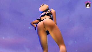 Ryza - Sexy Teen Big Ass Hot Dance + Gradual Undressing (3D HENTAI)