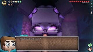 Minecraft Horny Craft - Part 46 Endergirl Sucking A Big Dick! By LoveSkySanHentai