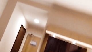 Husband films himself fucking his wife at the hotel