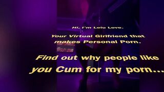 Babe danced on the pole in loud club then behind the scenes naked naught updates mixed with candid daily vlogs - Lelu Love